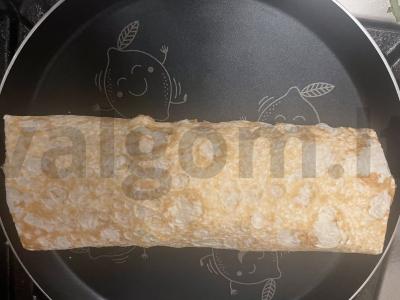 Šavarma su vištiena ir daržovėmis Žingsnis 6