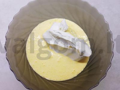 Pistacijų pyragas Žingsnis 1