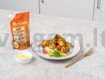 Vištienos kebabai su ananasais pagrindine nuotrauka