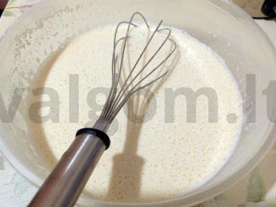 Traškūs blyneliai Žingsnis 3