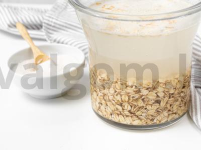 Kassas iš avižų Žingsnis 1