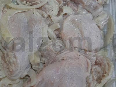 Vištiena grietinės ir majonezo padaže orkaitėje Žingsnis 5