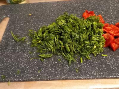 Daržovių salotos yra sveikos Žingsnis 2