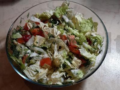 Daržovių salotos yra sveikos Žingsnis 4