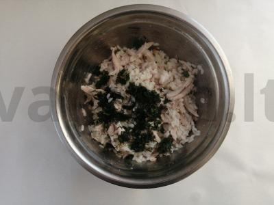 Ryžių troškinys su sultinga vištiena Žingsnis 2