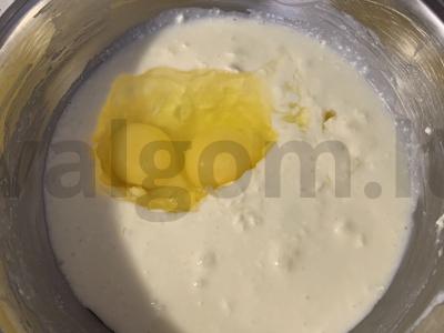 Sauccini su varške Žingsnis 2