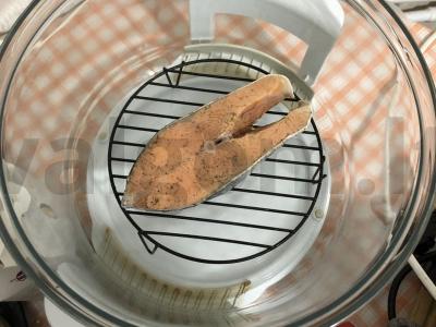 Lašišos kepsnys oro grilyje Žingsnis 2