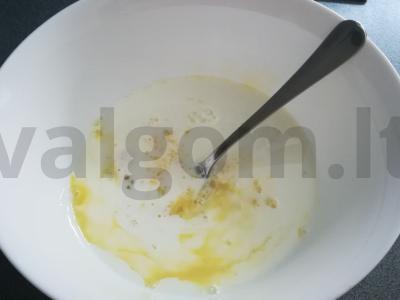 Klasikiniai blynai Žingsnis 2