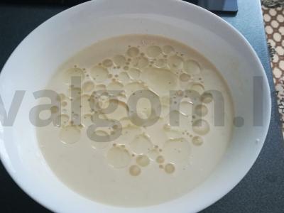 Klasikiniai blynai Žingsnis 7