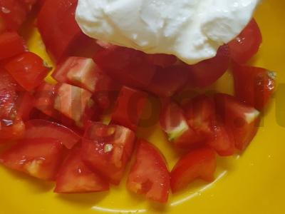 Mikrobangų krosnelės cukinijų laiveliai vakarienei Žingsnis 2