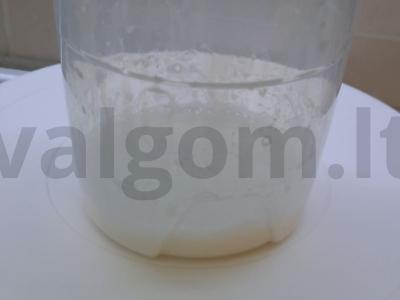 Kava su pieno puta Žingsnis 2