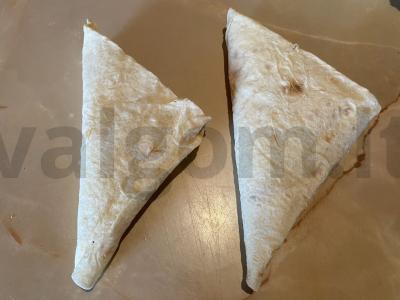 Kiaušinių ir daržovių vokas pusryčiams. Žingsnis 4