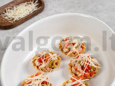 Vištiena tartaletėse orkaitėje Žingsnis 3