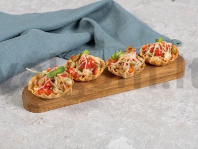 Vištiena tartaletėse orkaitėje pagrindine nuotrauka