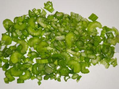 Salotos su salierais ir granatais Žingsnis 1