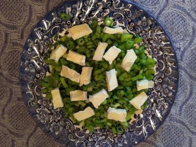 Salotos su salierais ir granatais Žingsnis 3