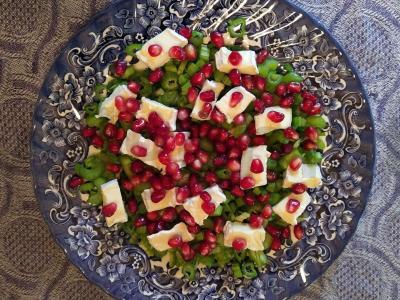 Salotos su salierais ir granatais Žingsnis 4