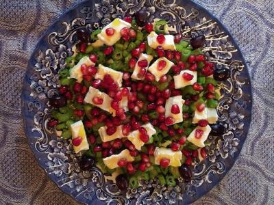 Salotos su salierais ir granatais Žingsnis 5