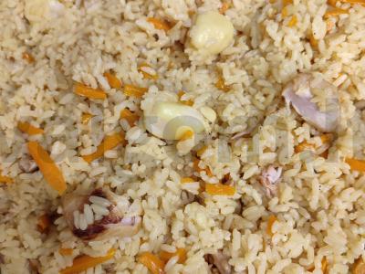 Vištienos plovas su česnakais ir ciberžole Žingsnis 5