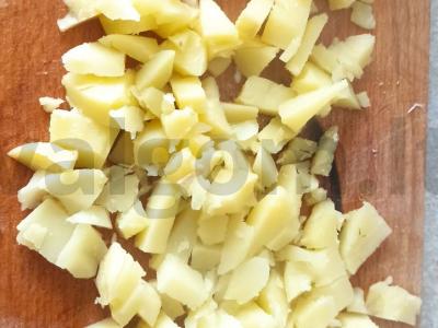 Bulvės su kiaušiniu ant kefyro Žingsnis 3