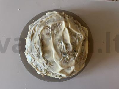 Užkandžių pyragas su cukinijų tešlos plutelėmis Žingsnis 10