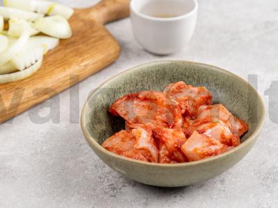 Vištienos kebabas su svogūnais Žingsnis 1