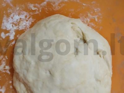 Bandelės su šokoladu viduje Žingsnis 4