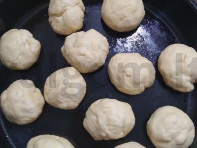 Bandelės su šokoladu viduje Žingsnis 5