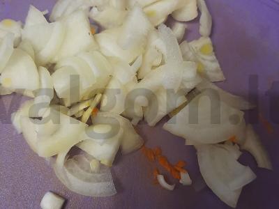 Kepenų pyragas su krapais ir česnakais Žingsnis 6