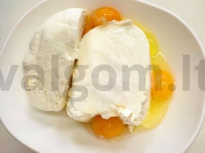 Naminė vertuta su varške moldavišku stiliumi Žingsnis 2