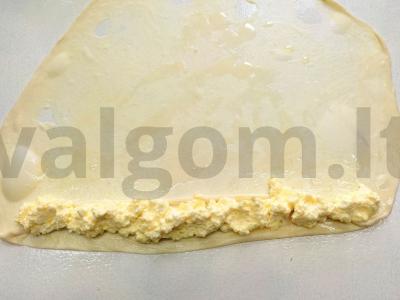 Naminė vertuta su varške moldavišku stiliumi Žingsnis 4