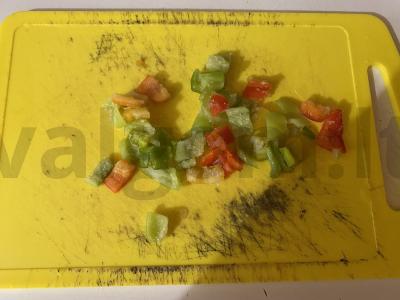 Kepta vištienos krūtinėlės mėsa su daržovėmis Žingsnis 5