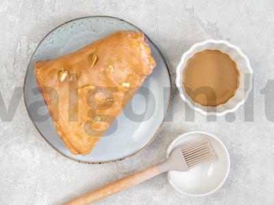 Orkaitėje kepta kiaulienos nugarinė folijoje Žingsnis 1