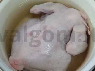 Virtas viščiukas Žingsnis 2