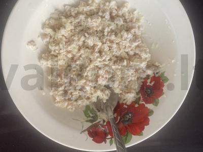 Bulvių trupiniai su vištienos įdaru Žingsnis 4