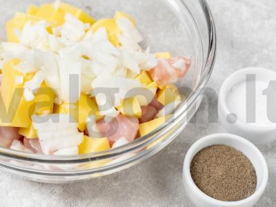 Močiutės liežuvis Žingsnis 1