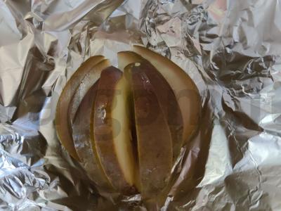 Kreminė kriaušė su kajeno pipirais Žingsnis 1