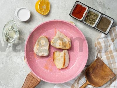 Kalakutienos filė su šaldytomis bulvytėmis Žingsnis 1