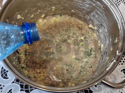 Mėgstamiausia okroška su mineraliniu vandeniu Žingsnis 5