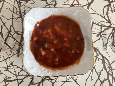 Karštas padažas mėsai Žingsnis 3