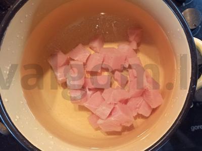 Žiedinių kopūstų tyrės sriuba Žingsnis 3