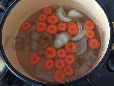 Žiedinių kopūstų tyrės sriuba Žingsnis 5