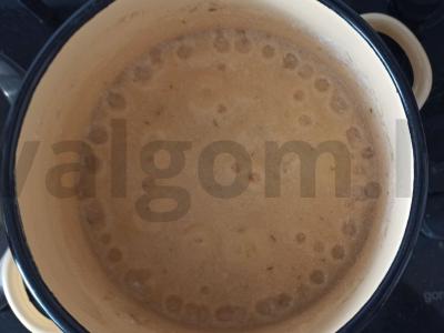 Žiedinių kopūstų tyrės sriuba Žingsnis 9