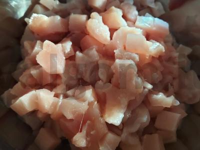 Smulkinti vištienos kotletai su daržovėmis Žingsnis 1