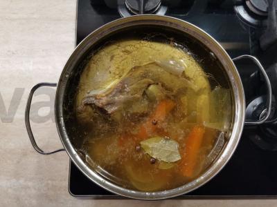 Klasikinis virtas liežuvis su prieskoniais Žingsnis 3