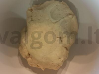 Pyragai su bulvėmis ant rūgštynių orkaitėje Žingsnis 2