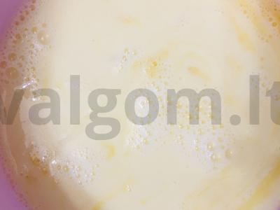 Ažūriniai blynai Žingsnis 3