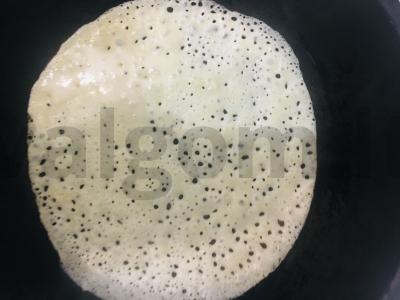 Ažūriniai blynai Žingsnis 4