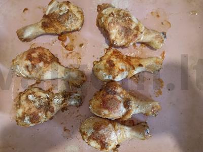 Traškios vištienos kojos Žingsnis 3