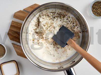 Daržovių ragu su grietinėlės sūriu Žingsnis 1